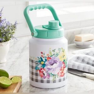 Legacy Home Pioneer Woman 65 Fluid Ounces Stainless Steel Jug, Mint